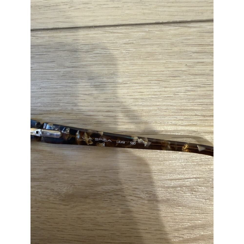 Via Spiga by Zyloware Eyeglasses FRAMES Lauria 580 Marble Brown 51[]16 135 - Picture 4 of 6